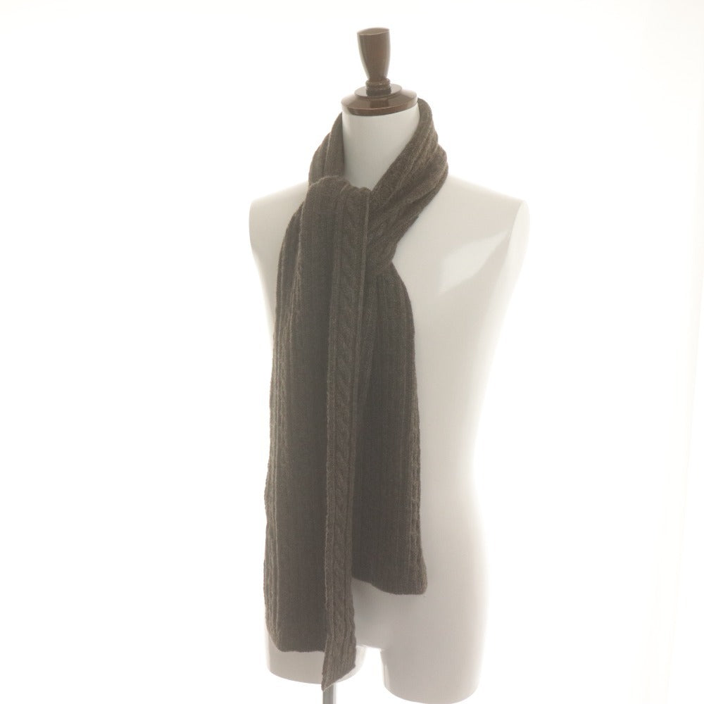 ■ LARDINI Scarf Stole Wool Men's Brown