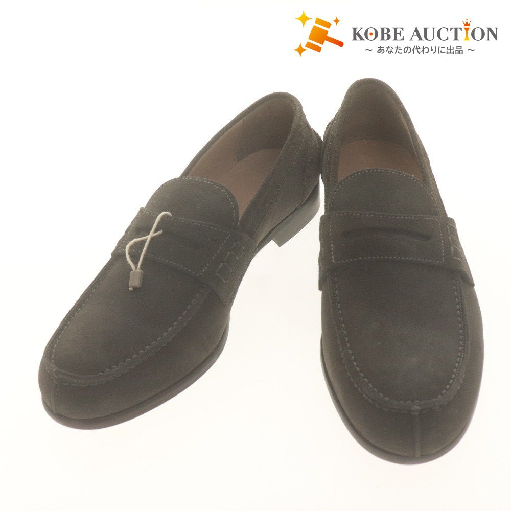 ■ BOTTEGA MARCHIGIANA Loafers Suede Men's 42 (approx. 26.5-27.0cm) Brown With Box Unused