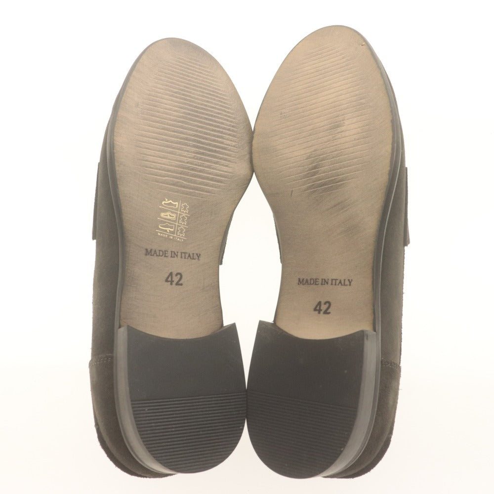 ■ BOTTEGA MARCHIGIANA Loafers Suede Men's 42 (approx. 26.5-27.0cm) Brown With Box Unused