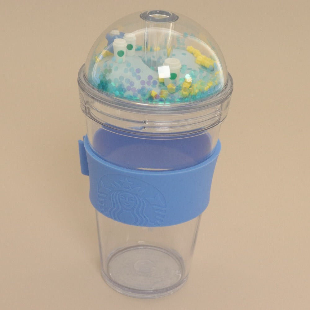■ STARBUCKS スターバックス コールドカップ タンブラーのんびりクジラ 海外スタバ 中国限定 473ml 付属品付き 未使用