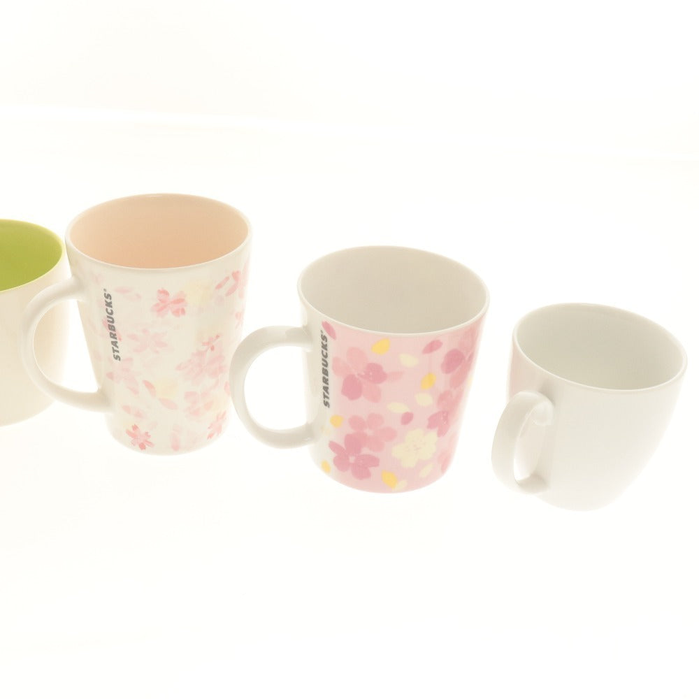 ■ スターバックス ノリタケ マグカップ 6点セット まとめ売り さくら 旧ロゴ 2017 2019 サボテン ハート 2016 等 箱付き 未使用