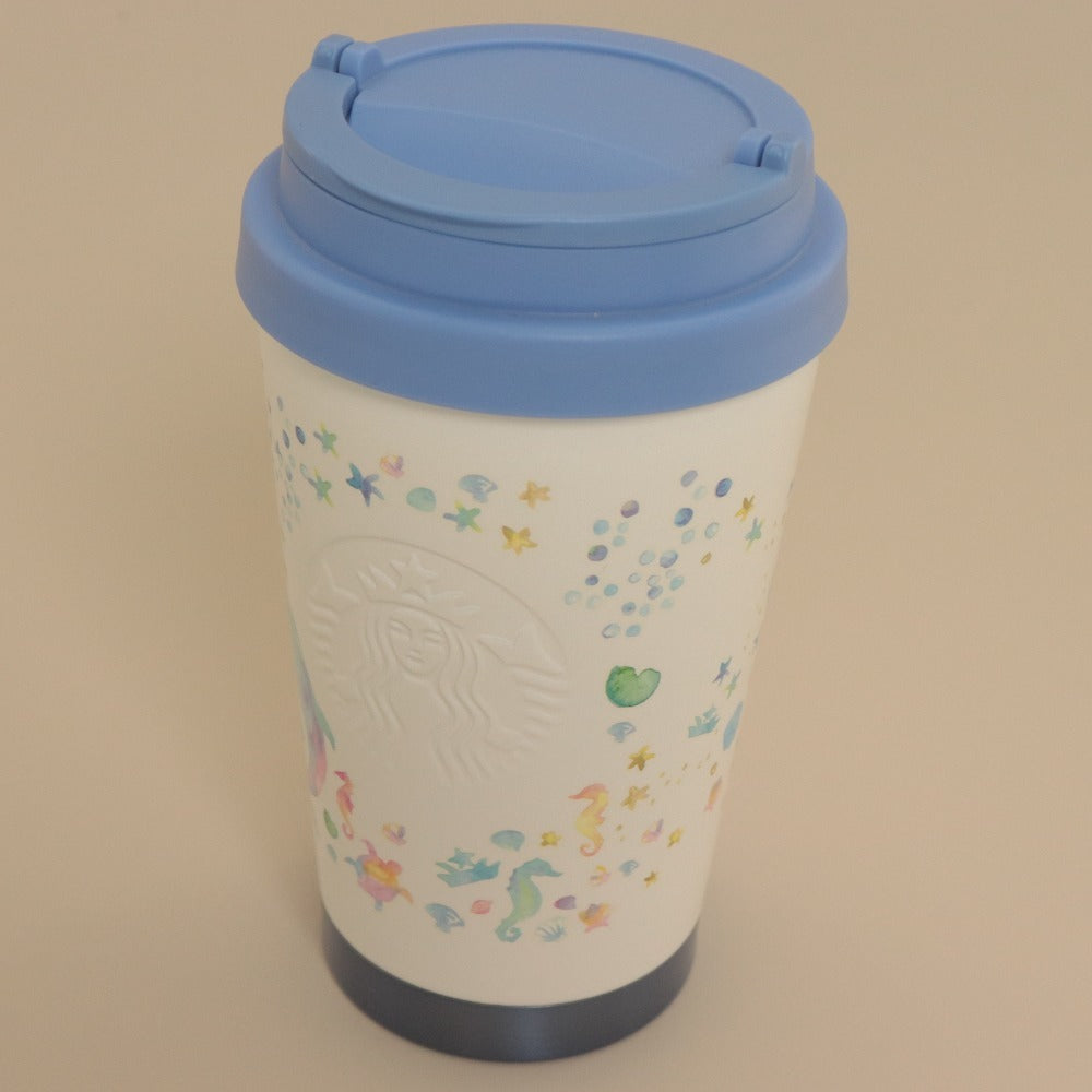 ■ STARBUCKS スターバックス ステンレス To Go ロゴタンブラー オーシャンアイコンズ 355ml 付属品付き 未使用