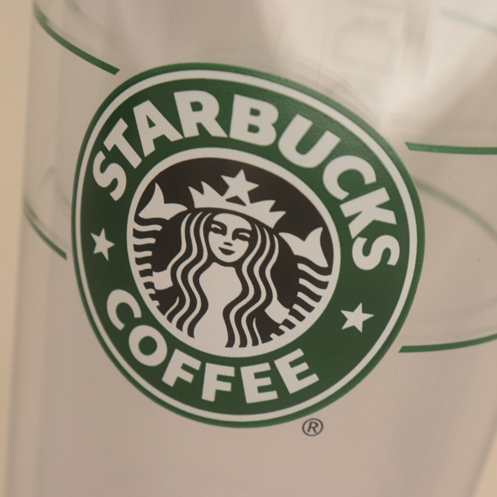 ■ STARBUCKS スターバックス タンブラー ロゴコールドカップ 旧ロゴ 20oz 590ml 付属品付き 未使用