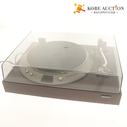 ■ DENON デノン DP-1200 ダイレクト ドライブ レコードプレイヤー ターンテーブル オーディオ機器 通電確認済み 説明書付き