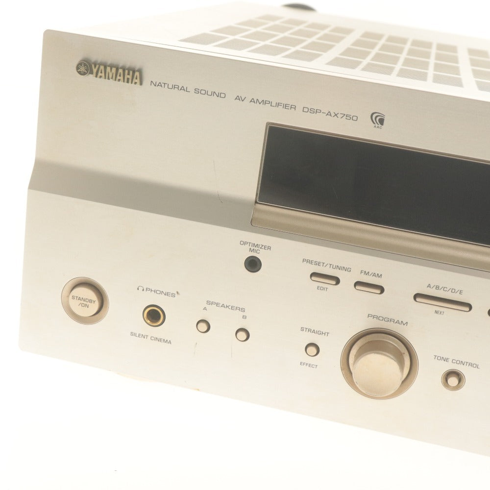 ■ YAMAHA ヤマハ DSP-AX750 AVアンプ 通電確認済み リモコン付き
