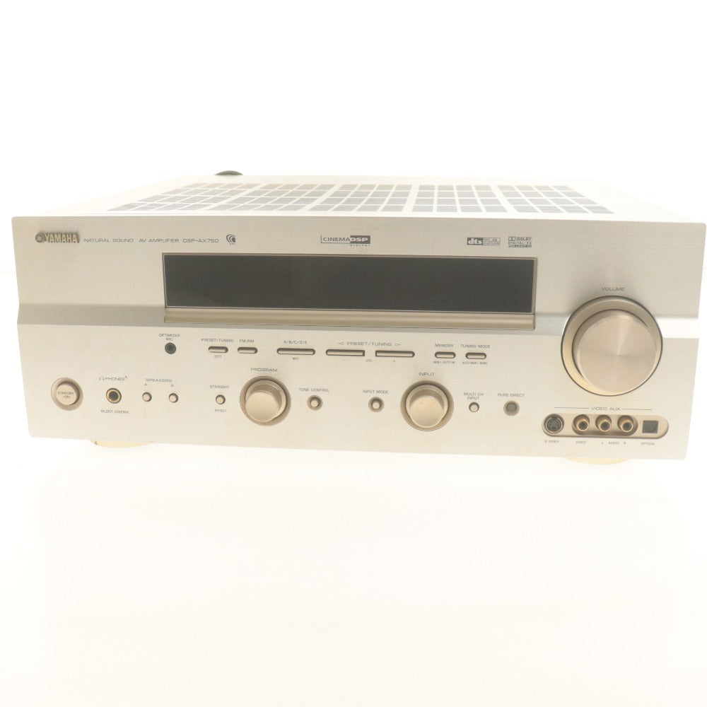 ■ YAMAHA ヤマハ DSP-AX750 AVアンプ 通電確認済み リモコン付き