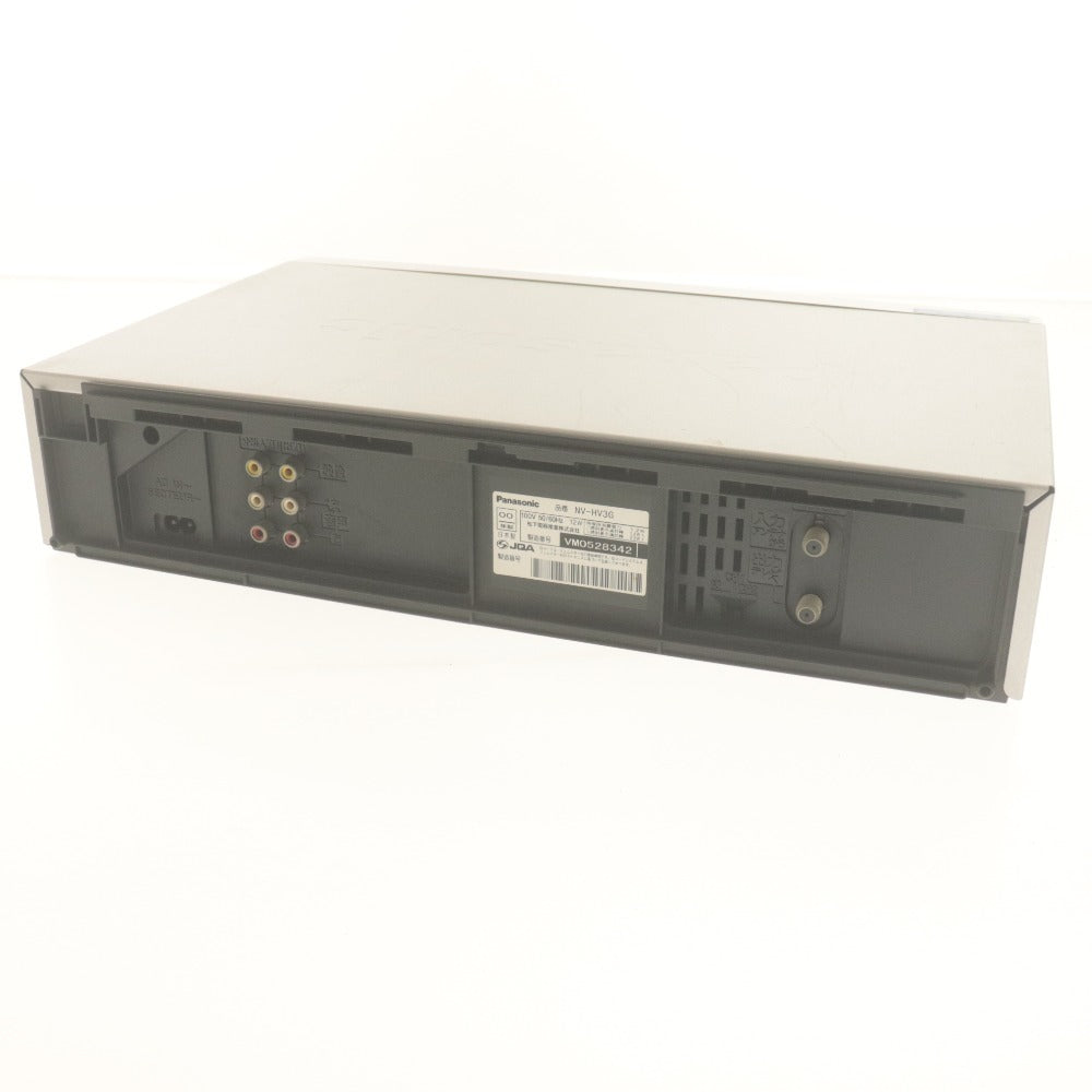 ■ Panasonic パナソニック ビデオカセットレコーダー NV-HV3G Gコード付きVHSハイファイビデオ 通電確認済み 付属品付き