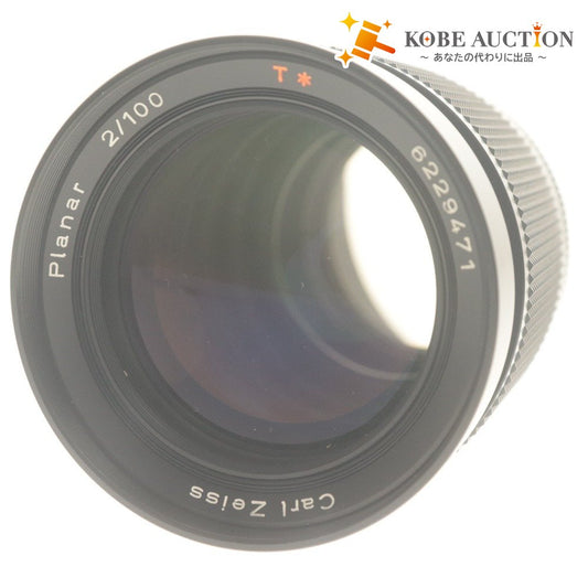 ■ CONTAX コンタックス カメラレンズ Carl Zeiss Planar 2/100 T* カールツァイス プラナー カメラ フィルター付き