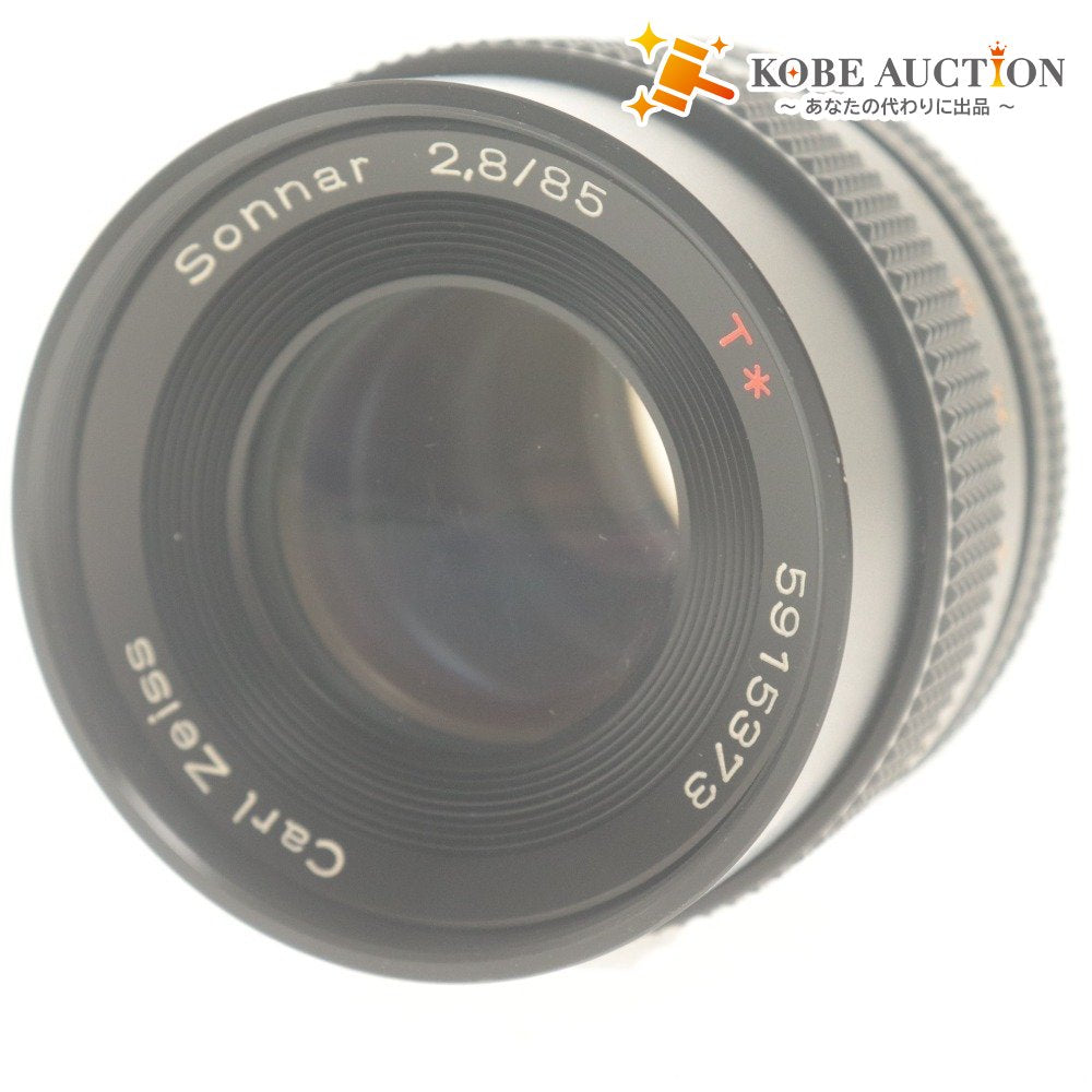 ■ CONTAX Carl Zeiss Sonnar 2.8/85 T* Camera Lens with Filter
