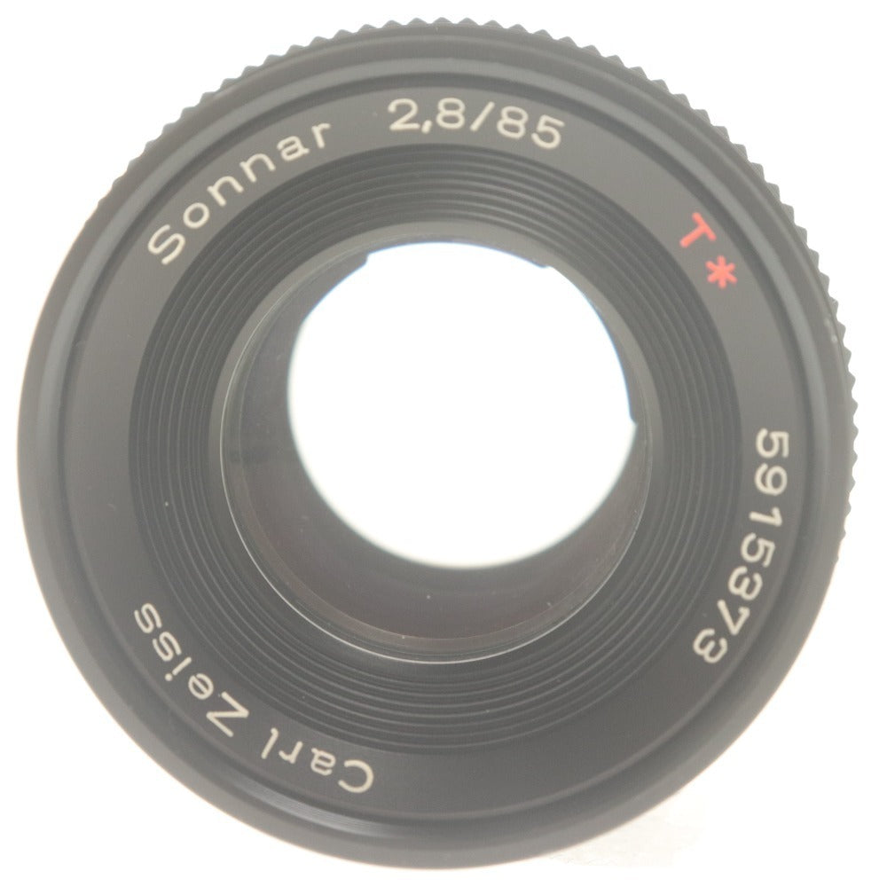 ■ CONTAX Carl Zeiss Sonnar 2.8/85 T* Camera Lens with Filter