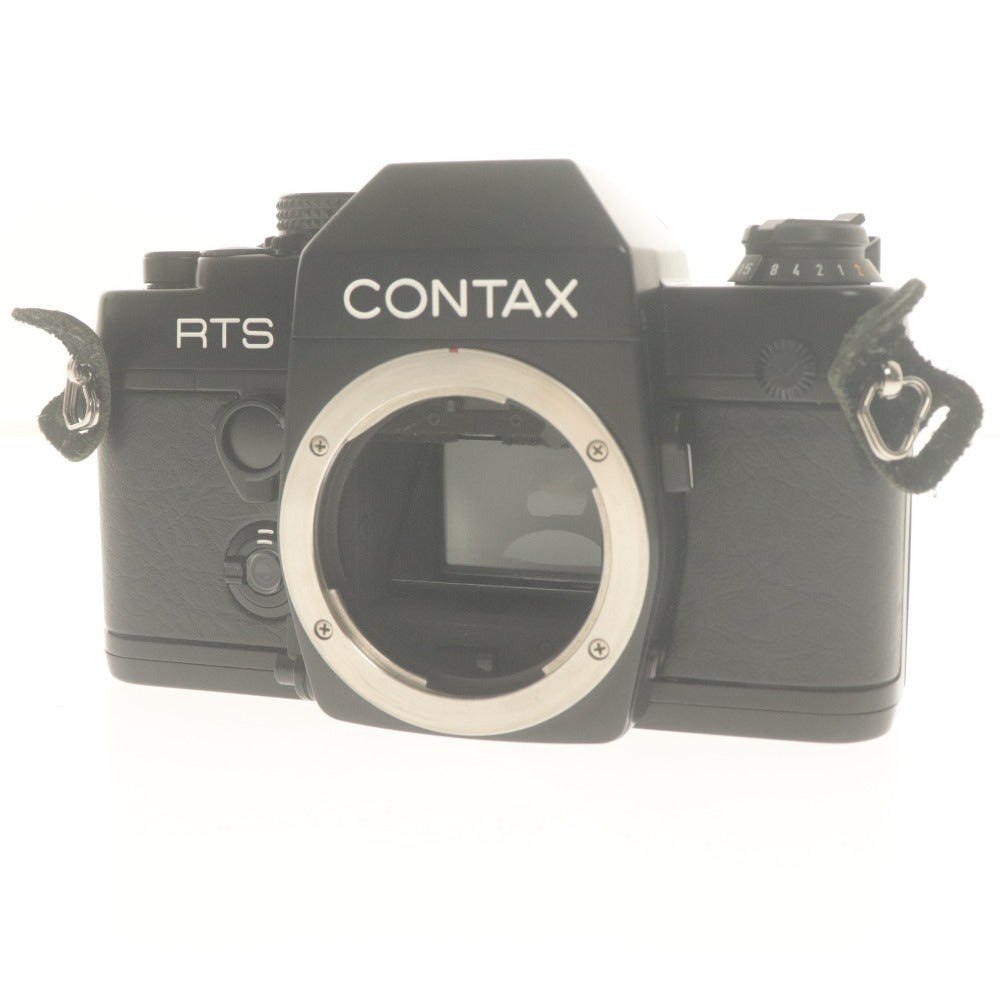 ■ CONTAX コンタックス Film SLR Camera RTS II QUARTZ Body Film Camera Black