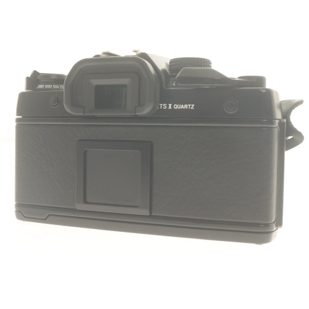 ■ CONTAX コンタックス Film SLR Camera RTS II QUARTZ Body Film Camera Black