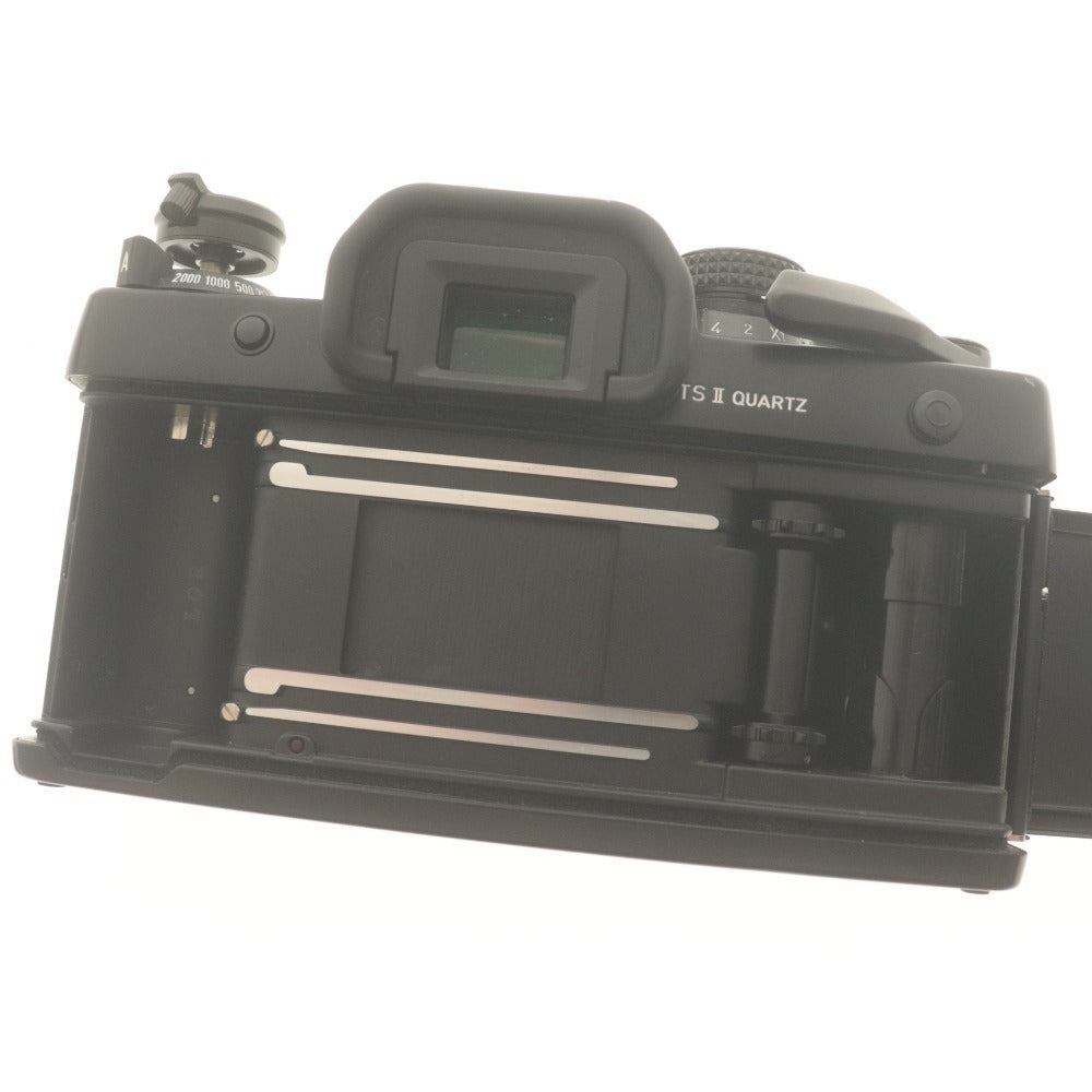 ■ CONTAX コンタックス Film SLR Camera RTS II QUARTZ Body Film Camera Black