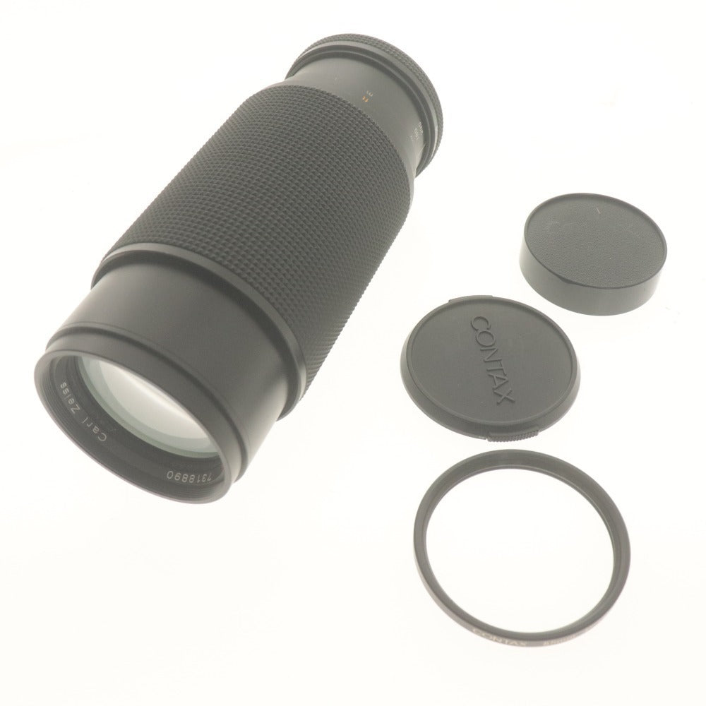 ■ CONTAX コンタックス カメラレンズ Carl Zeiss Vario-Sonnar 4/80-200 T* カールツァイス バリオ ゾナー カメラ フィルター付き