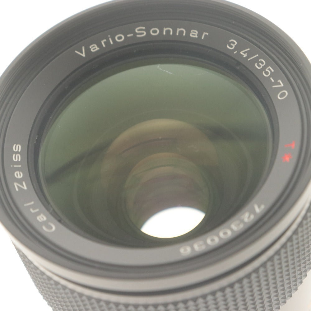 ■ CONTAX コンタックス カメラレンズ Carl Zeiss Vario-Sonnar 3.4/35-70 T* カールツァイス バリオ ゾナー カメラ 付属品付き