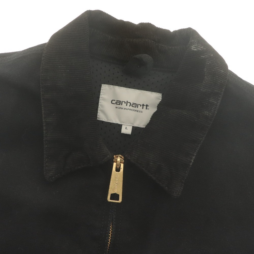 ■ Carhartt カーハート Detroit Jacket デトロイトジャケット アウター ダック コットン ポリエステル メンズ L ブラック