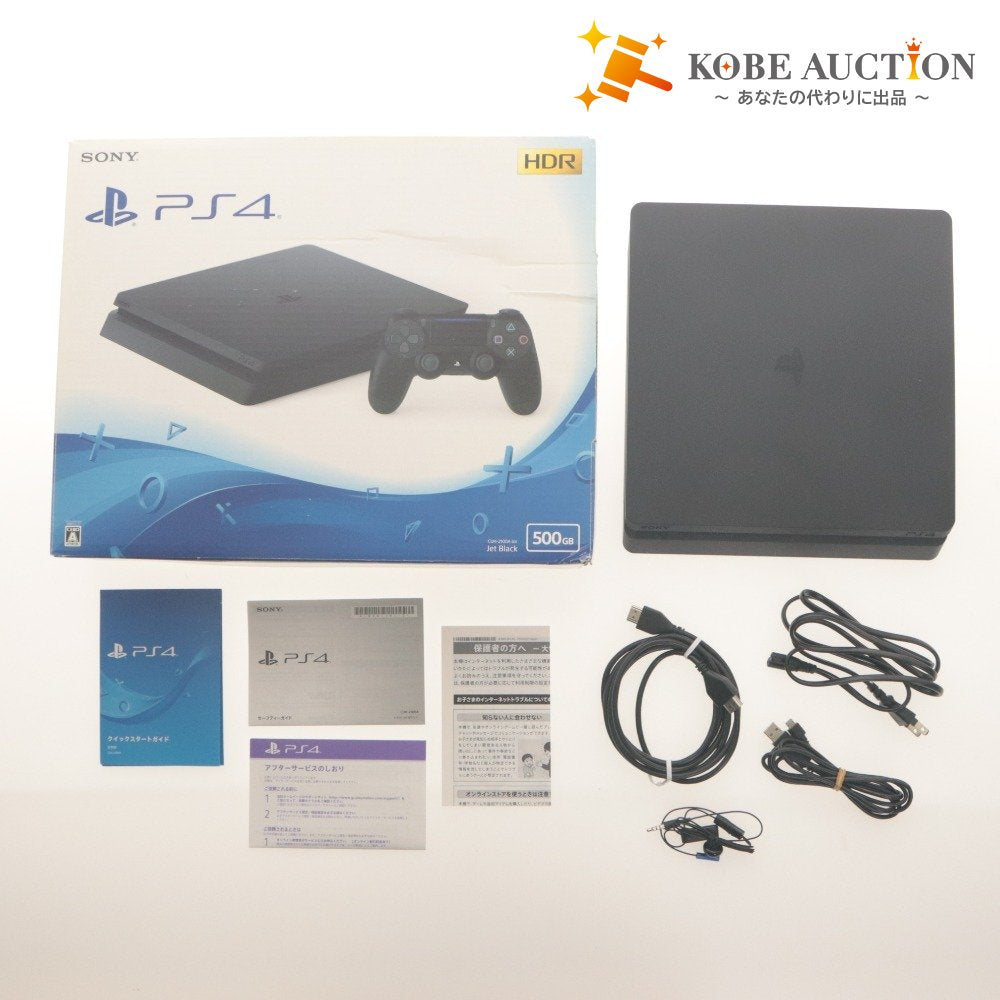 ■ SONY ソニー PlayStation4 CUH-2100A 500GB PS4 本体 プレイステーション ゲーム 通電確認済み 箱 付属品付き ジャンク