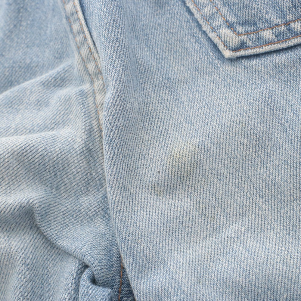 ■ Levi's リーバイス ジーンズ デニムパンツ ボトムス ウエストサイドゴム 日本製 丸高衣料 レディース 実寸XS相当 ライトネイビー