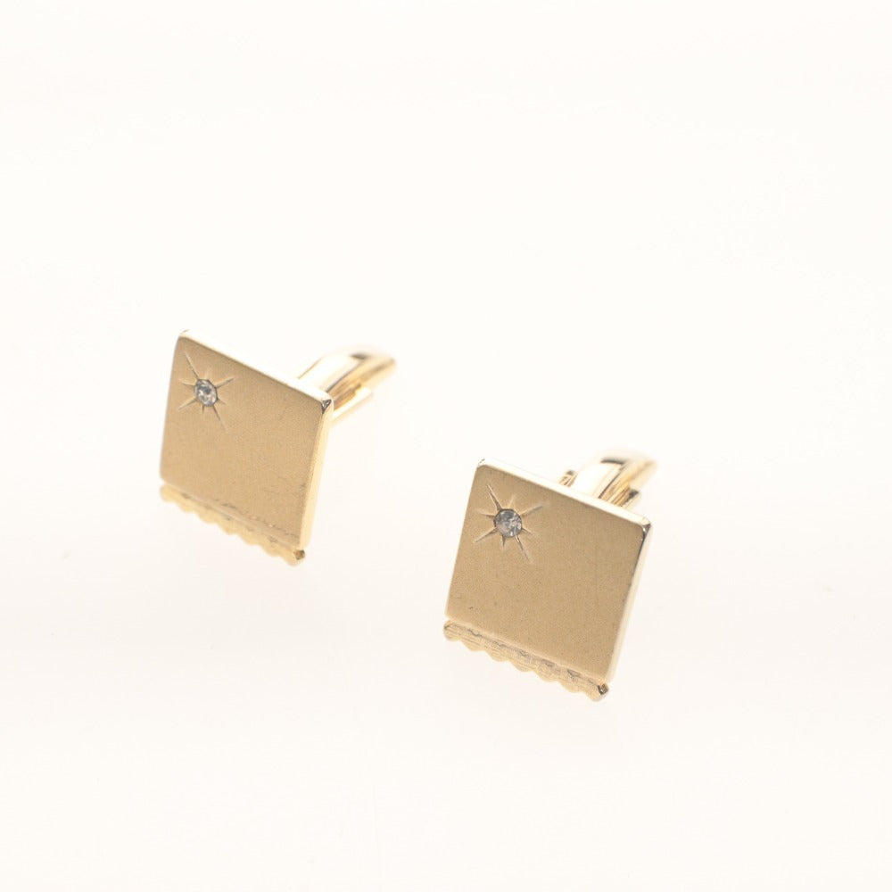 ■ ネクタイピン カフスボタン 6点セット まとめ売り テスター反応〇 アメジスト/アワビ貝/Caldbeck/金色 等 総重量68g ケース付き 未使用