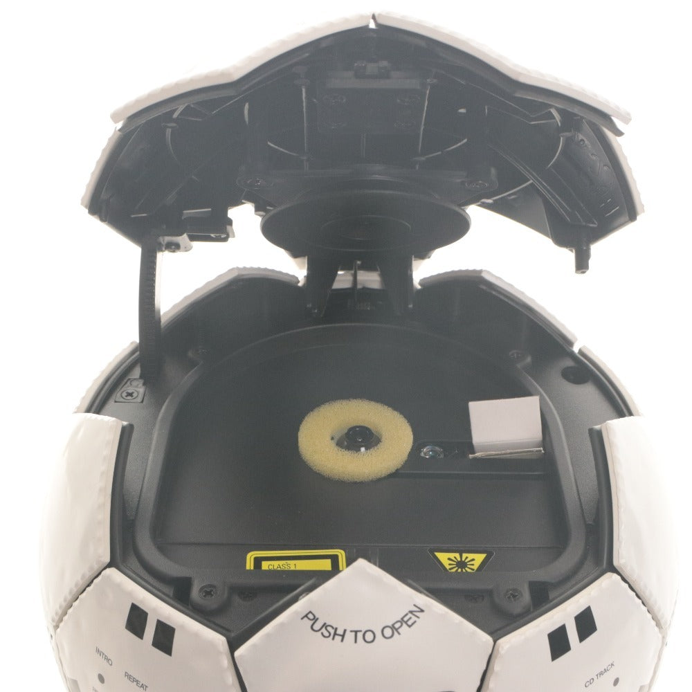 ■ カルビー CDプレイヤー スーパーサウンドCDボール 懸賞キャンペーン 当選品 非売品 1990年代 Jリーグ 通電確認済み 箱付き