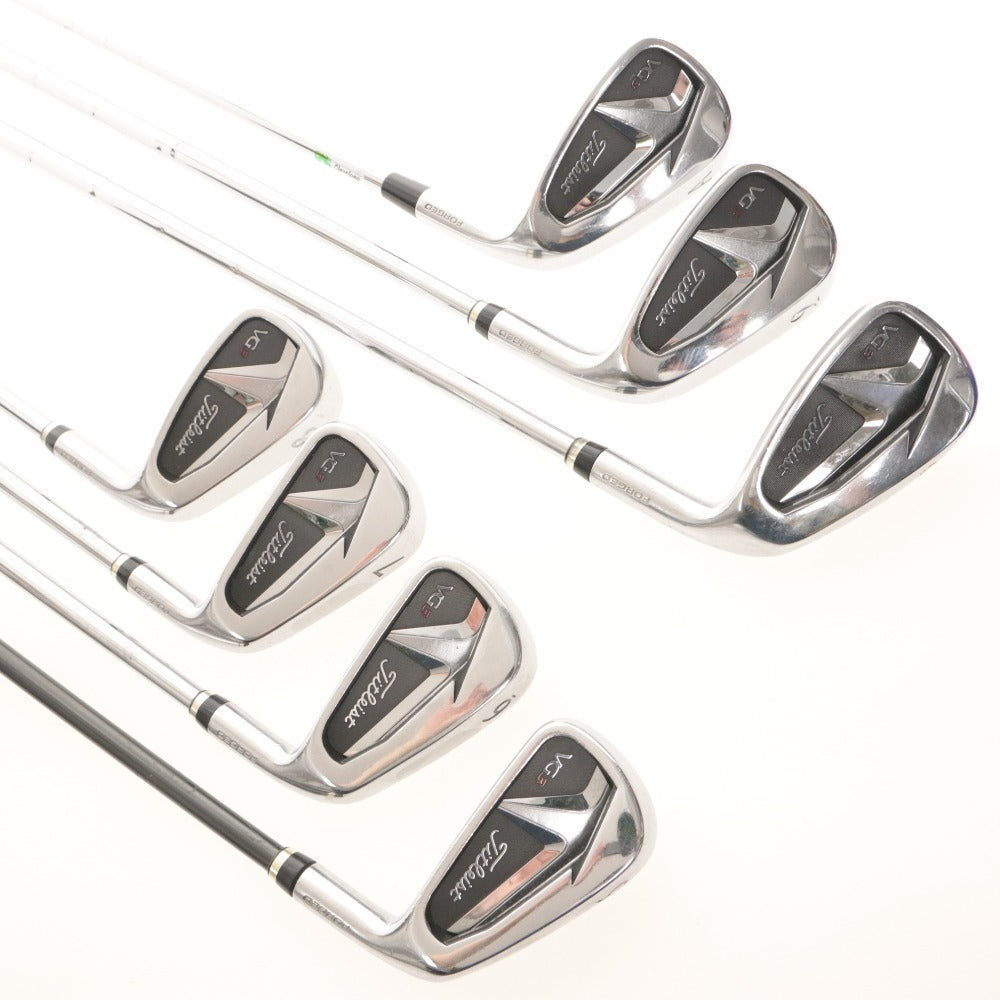 ■ Titleist タイトリスト ゴルフクラブ アイアン VG3 5-9 P A 7本セット まとめ売り シャフト Dynamic Gold SL Motore 6.0i フレックスS