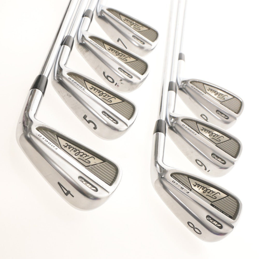 ■ Titleist Golf Club Irons AP2 4-9 P 7-piece Set Shaft RIFLE PROJECT X 5.5 (Flex S equivalent)