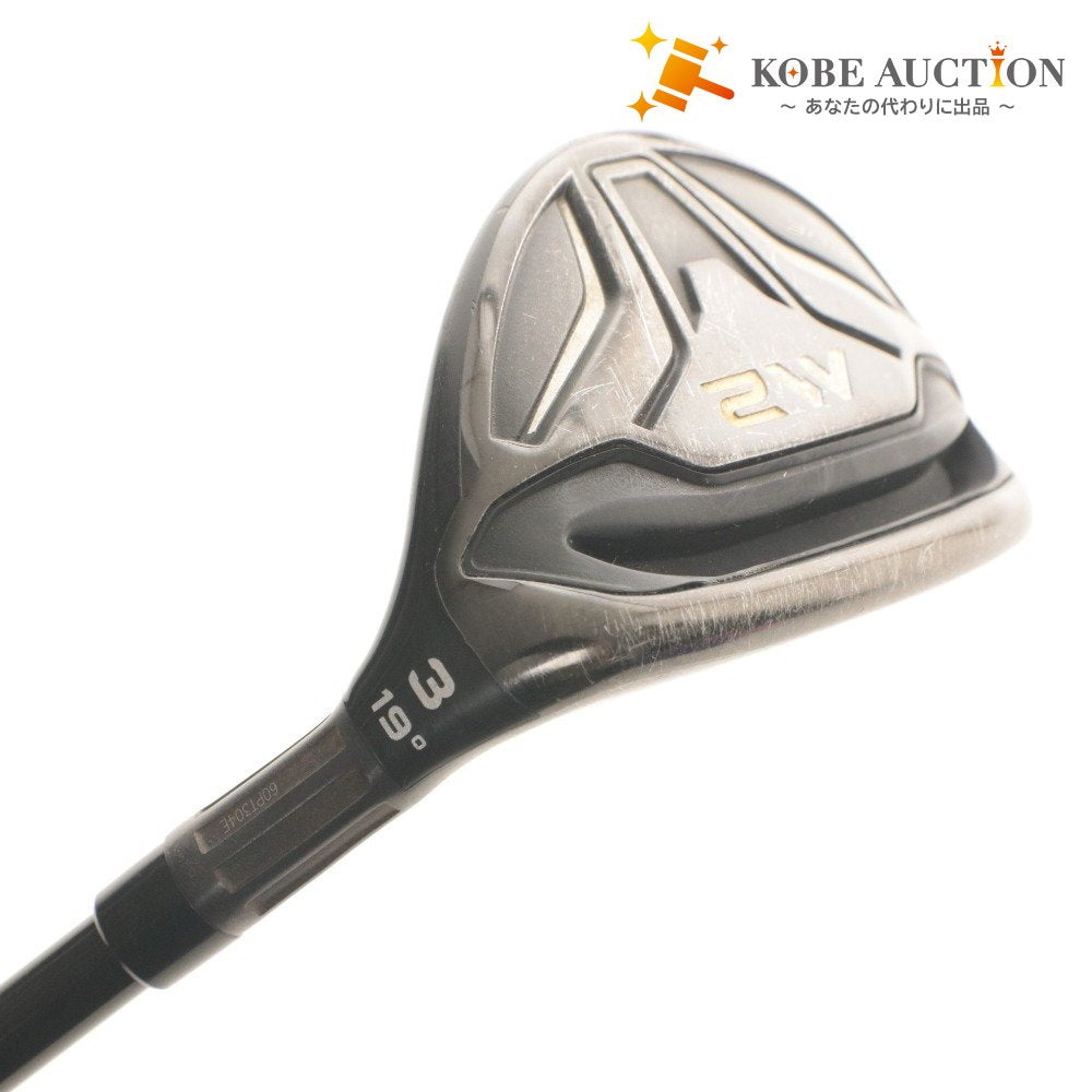■ TaylorMade Golf Club M2 Rescue Utility 3U 19 degree 2016 Shaft REAX 65 Flex R With Headcover
