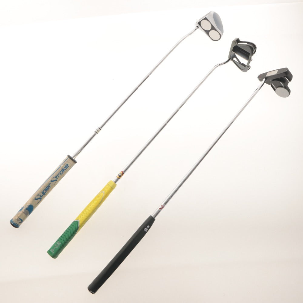 ■ TaylorMade Gauge Design Callaway パター 3本セット Rossa Turismo AGSI+ G-Field Athlete Zone Leap-M VERSA 2-BALL カバー付き含む