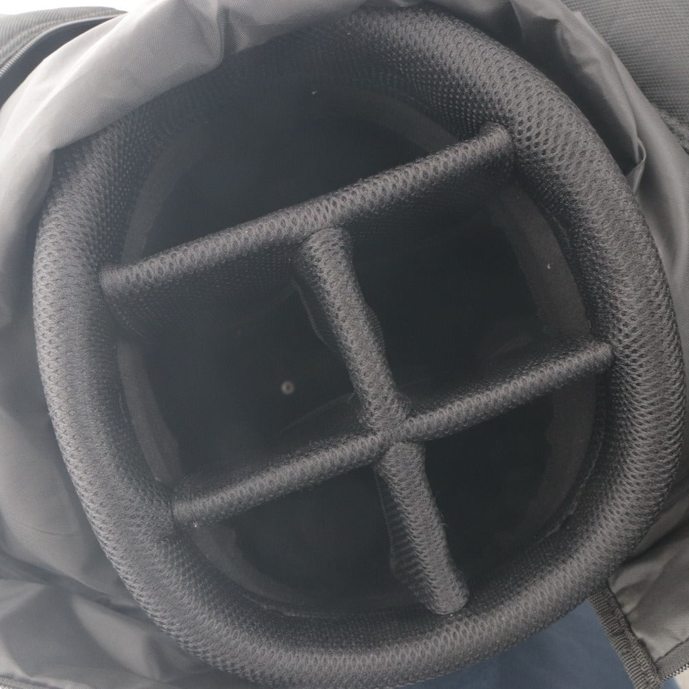 ■ MIZUNO Golf Bag Caddy Bag Golf Goods 5-Way Divider Approx. 126cm 3.1kg Black Red