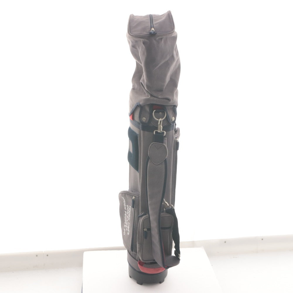 ■ ONOFF Golf Bag Golf Caddy Bag 4-Way Dividers Approx. 110cm 2.6kg Gray/Reddish Brown