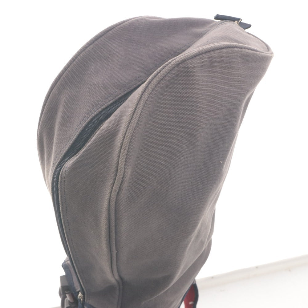 ■ ONOFF Golf Bag Golf Caddy Bag 4-Way Dividers Approx. 110cm 2.6kg Gray/Reddish Brown