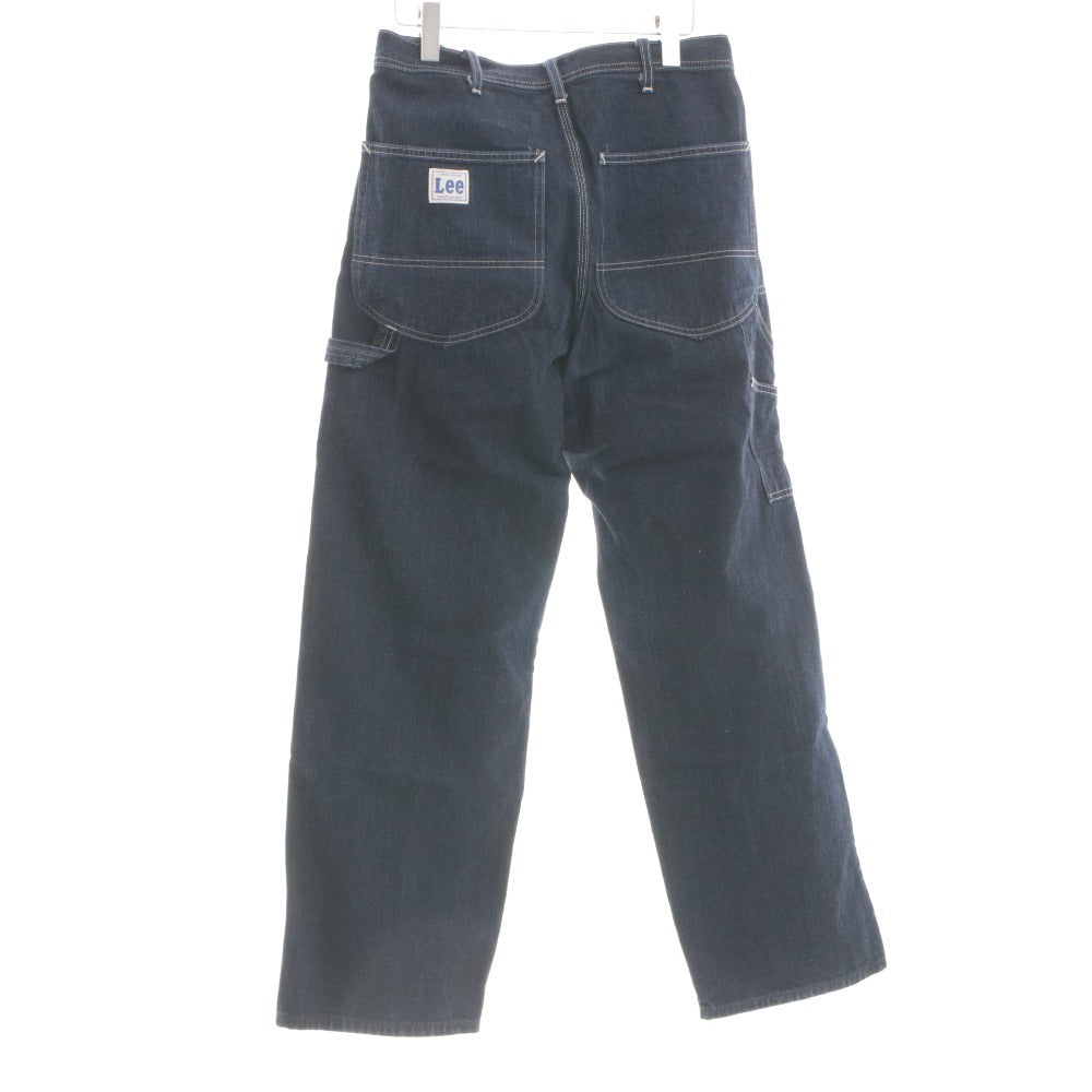 ■ Lee DUNGAREES Painter Pants Jeans Bottoms LM7288 Denim Wide Cotton Men's M Navy