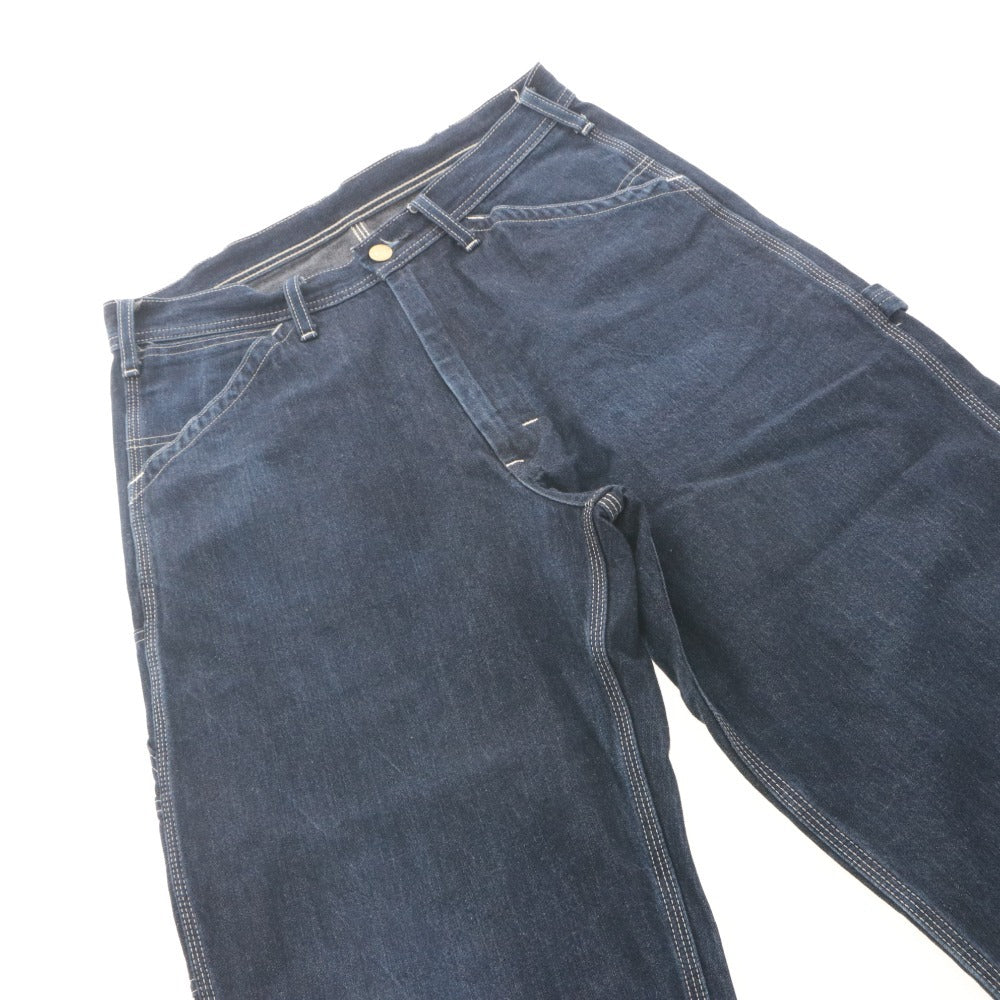■ Lee DUNGAREES Painter Pants Jeans Bottoms LM7288 Denim Wide Cotton Men's M Navy