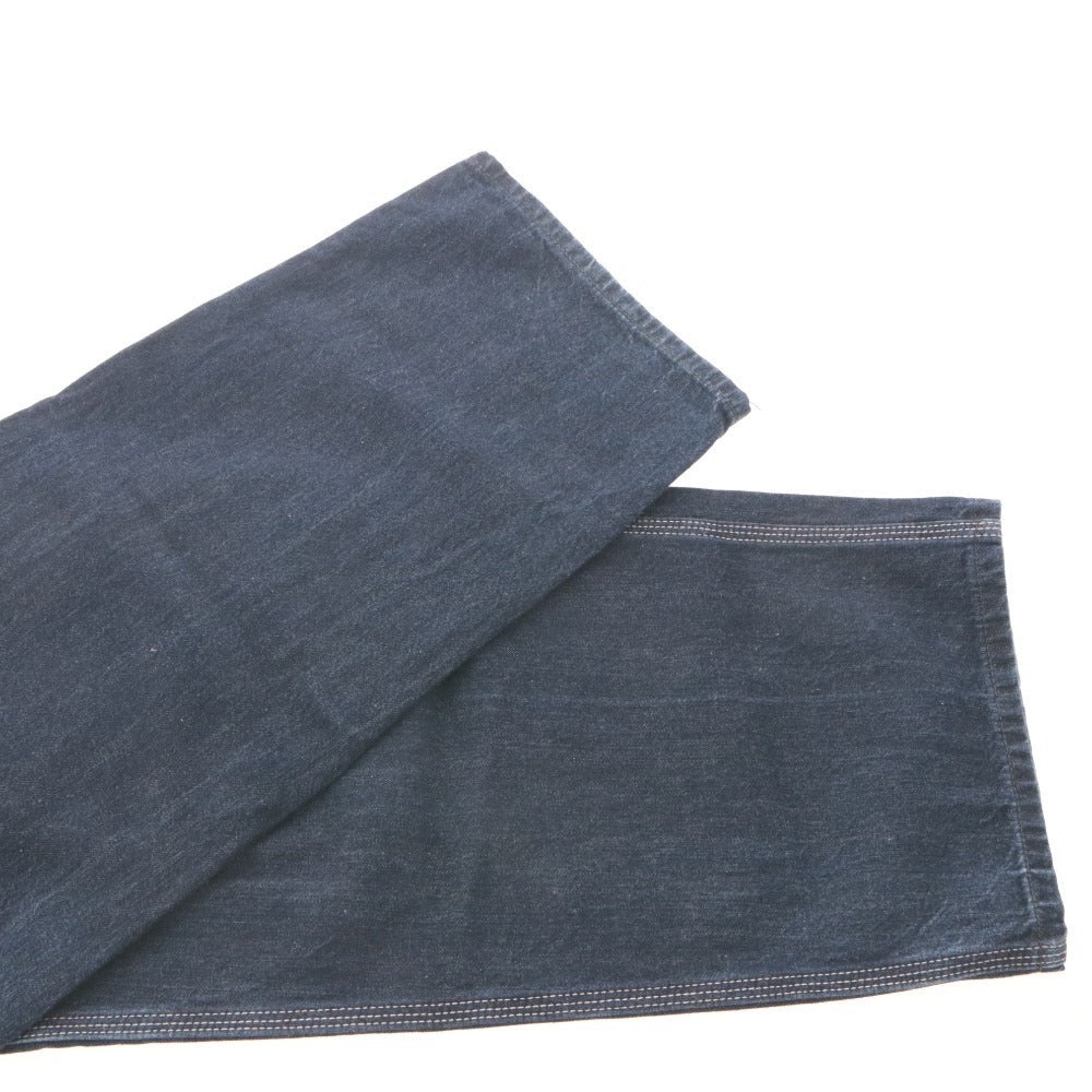 ■ Lee DUNGAREES Painter Pants Jeans Bottoms LM7288 Denim Wide Cotton Men's M Navy