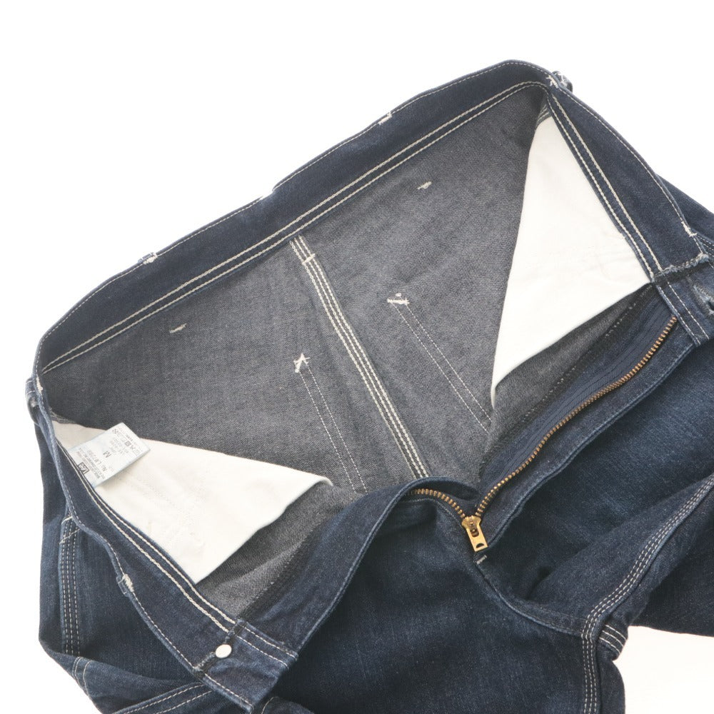 ■ Lee DUNGAREES Painter Pants Jeans Bottoms LM7288 Denim Wide Cotton Men's M Navy