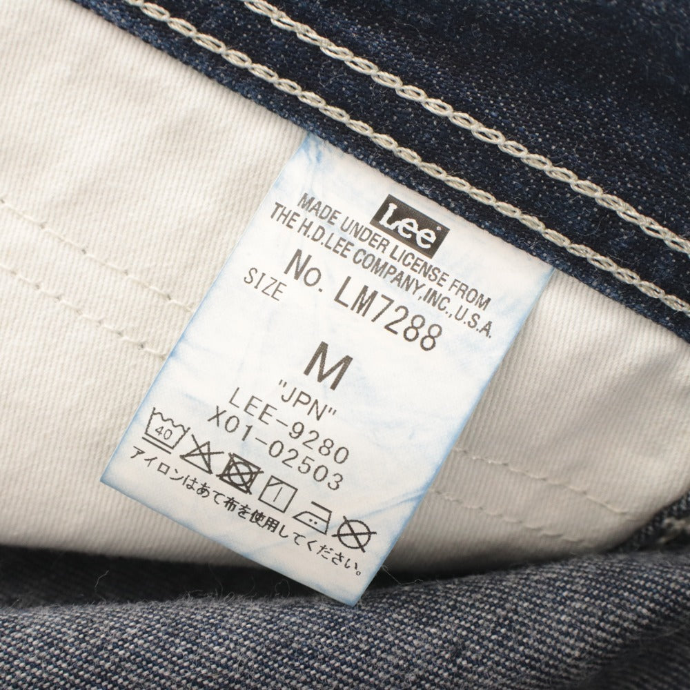 ■ Lee DUNGAREES Painter Pants Jeans Bottoms LM7288 Denim Wide Cotton Men's M Navy