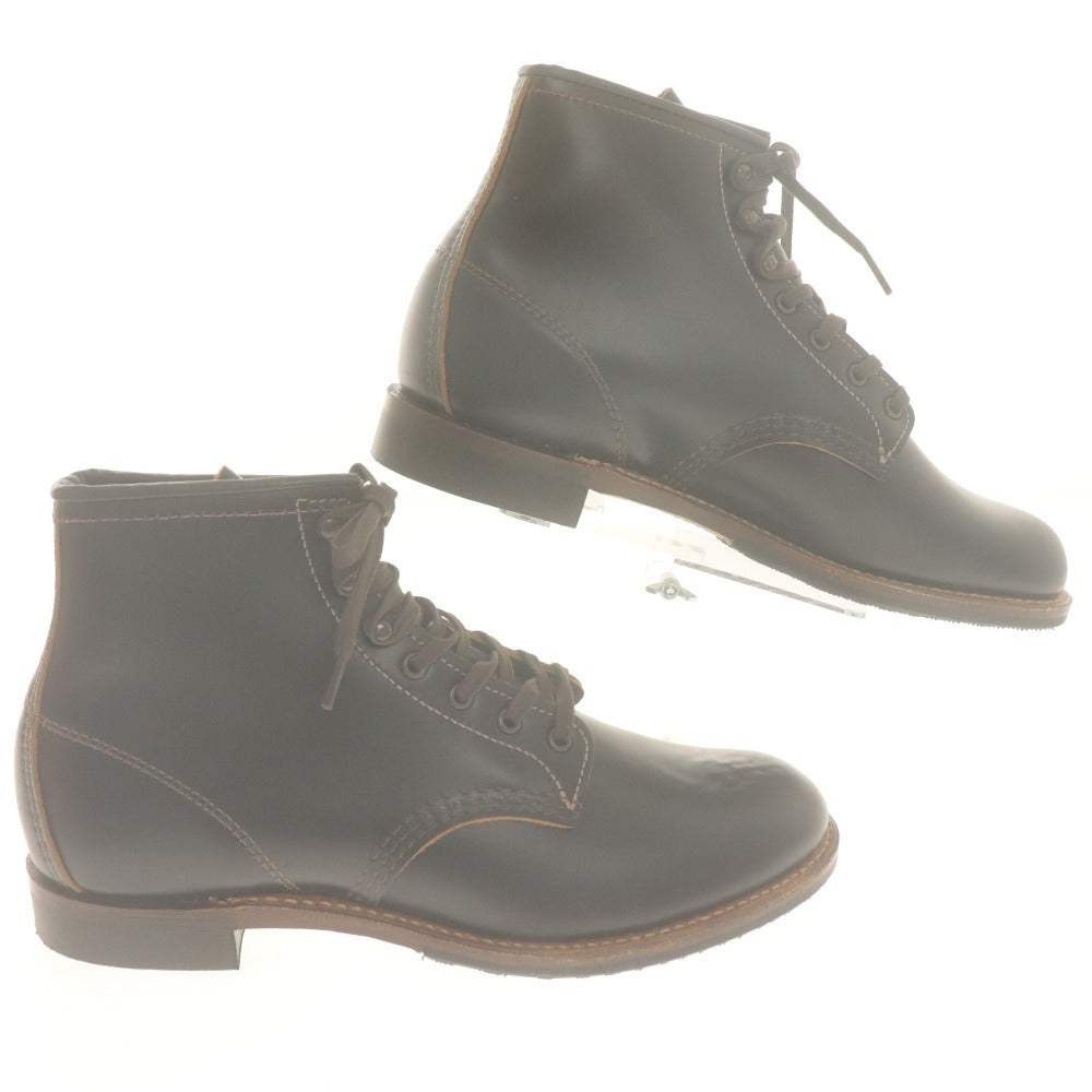 ■ RED WING Boots 9060 Footwear Beckman Flatbox Men's 26.0 Black With accessories Unused