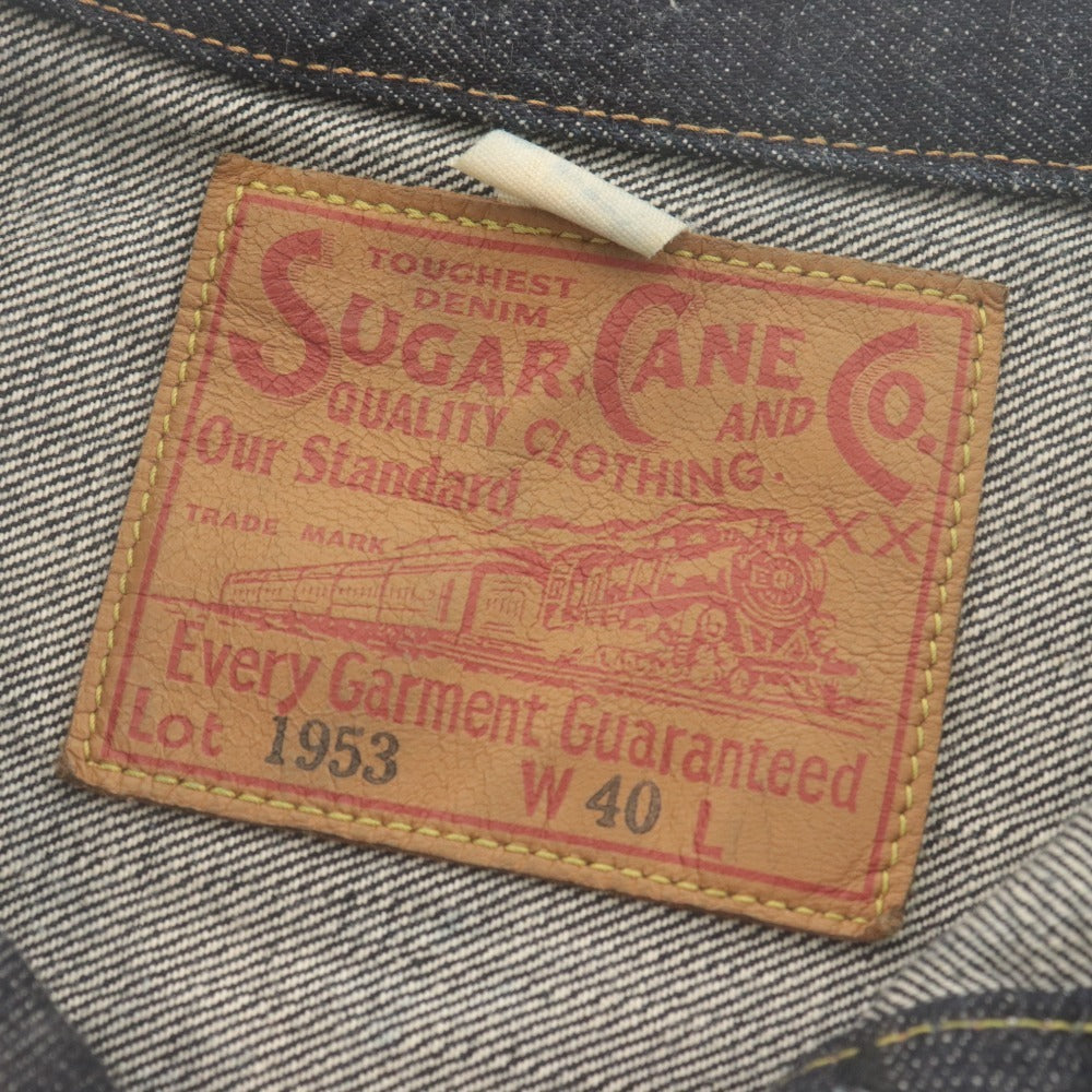 ■ SUGAR CANE シュガーケーン Gジャン ジャケット SC11953 アウター 14.25oz デニム 1953年 2nd 東洋 メンズ 40 インディゴ