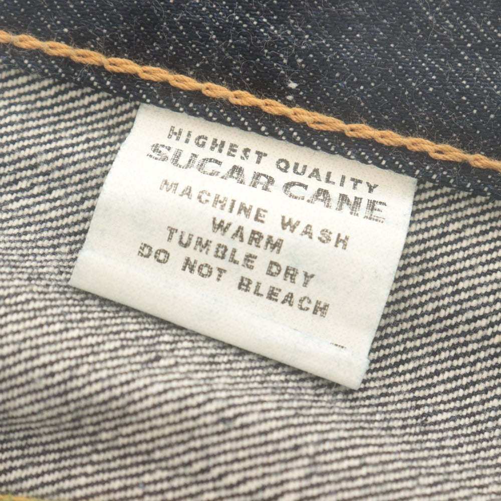 ■ SUGAR CANE シュガーケーン パンツ ジーンズ ボトムス 14.25oz デニム 1947 ボタンフライ ストレート 東洋 メンズ W34 L34 インディゴ