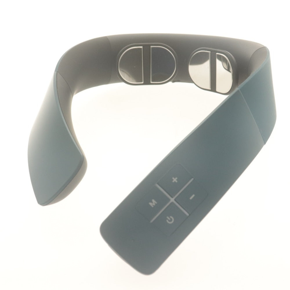 ■ NIPLUX Neck Massager NECK RELAX 1S NP-NR21BL-1S EMS Heat Ultra-Light Health Massage Device with Accessories - Tested and Working