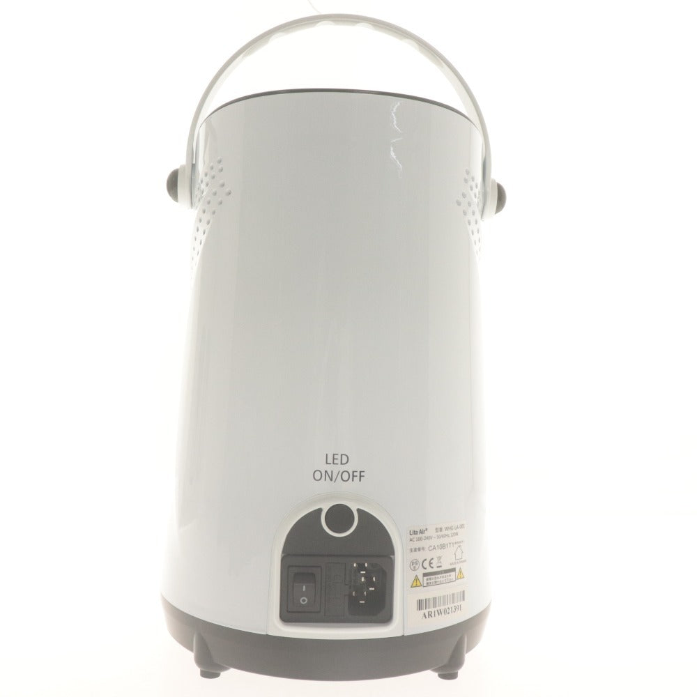 ■ Lita Air リタエアー 水素ガス生成器 WHG-LA-001 高濃度水素ガス吸入器 アロマミスト LEDライト 多機能 PEM式電解法 付属品付き 動作済