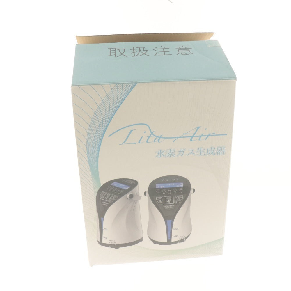 ■ Lita Air リタエアー 水素ガス生成器 WHG-LA-001 高濃度水素ガス吸入器 アロマミスト LEDライト 多機能 PEM式電解法 付属品付き 動作済