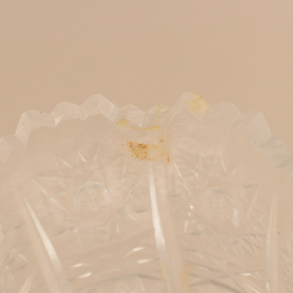 ■ Julia ジュリア 花瓶 ハンドカット クリスタルガラス フラワーベース 花柄 花器