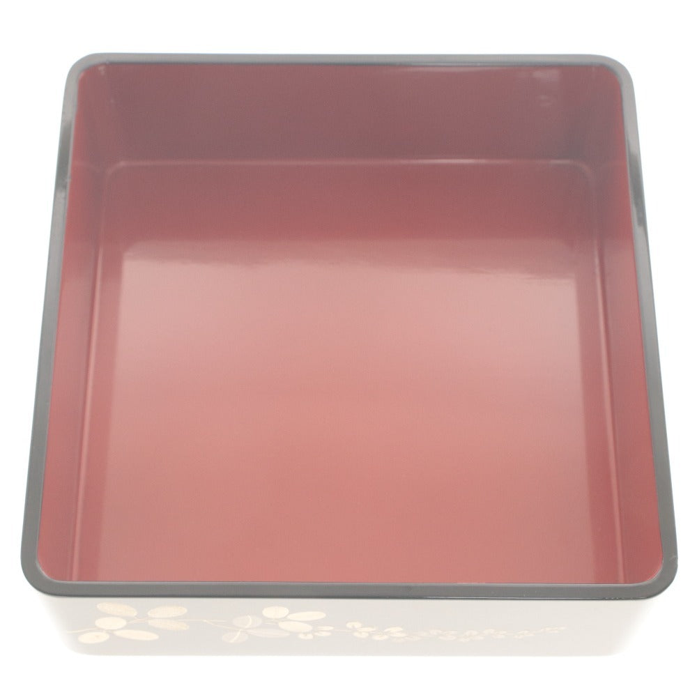 ■ 重箱 二段重 食器 和食器 梅 蒔絵 お正月 おせち 行楽弁当
