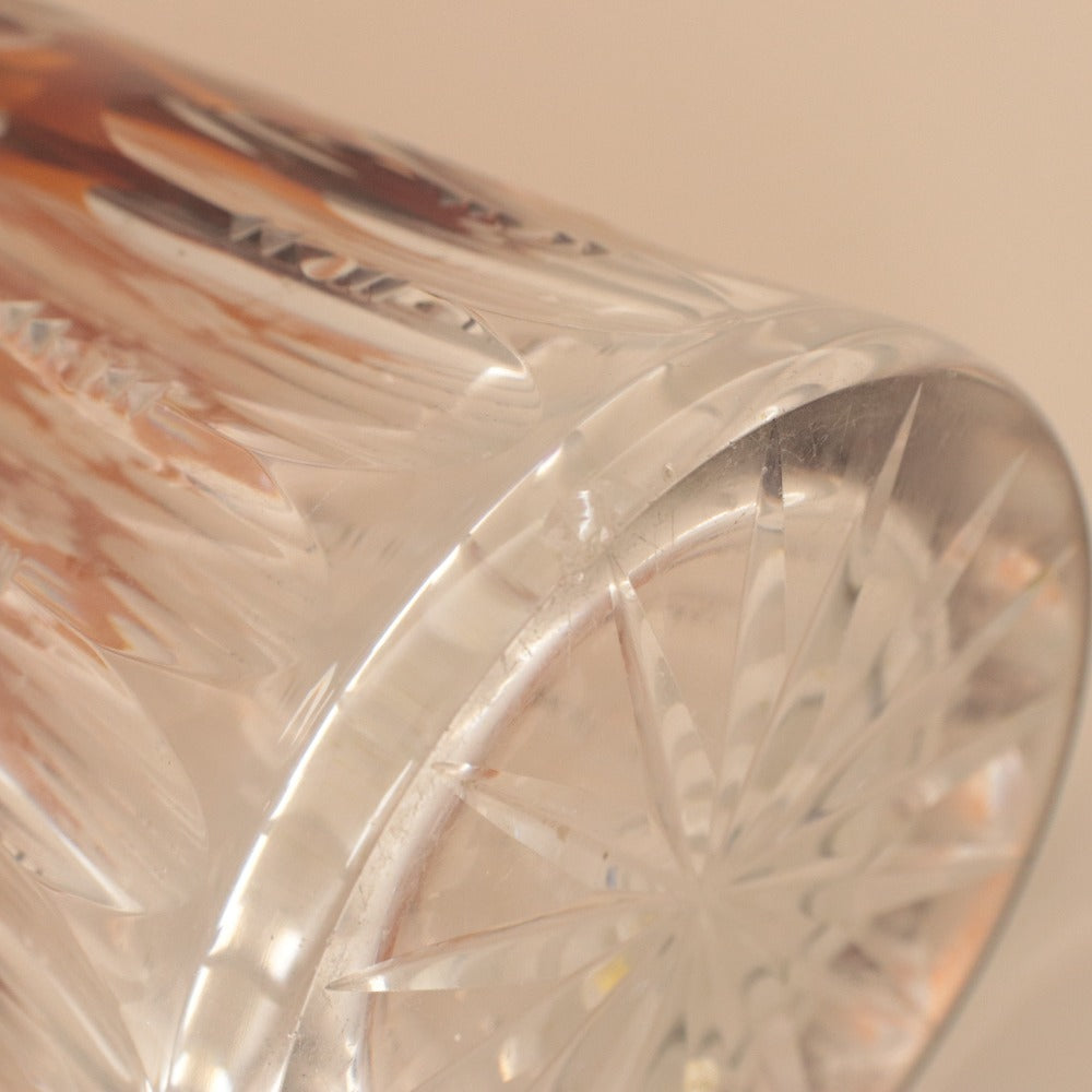 ■ Julia Glasbruk ユリアグラスブルック 花瓶 被せガラス クリスタルガラス フラワーベース 工芸品 オブジェ 置物 インテリア