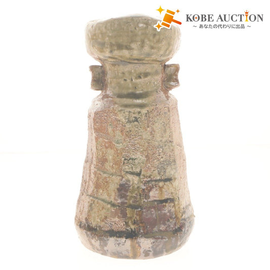 ■ Katasuyaki Flower Vase, by Zuiho - Vase, Flower Base, Craft, Objet, Ornament, Interior, Antique, With Wooden Box