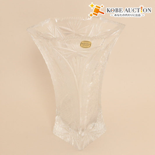 ■ BOSPORUS CRYSTAL Vase Flower Vase Flower Pot Urn Flower Base Craft Object Ornament Interior Antique With Box