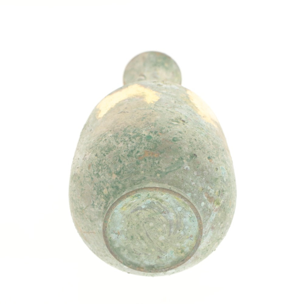 ■ 古代青銅器 花瓶 花器 花生 壺 フラワーベース 工芸品 オブジェ 置物 インテリア アンティーク 木箱付き