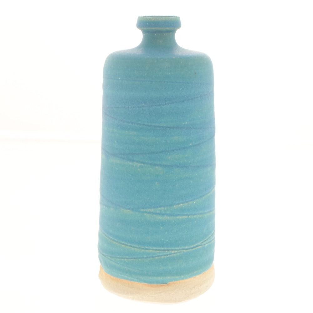■ KANDAGAWA TOSHIO Vase Flower Vase Craft Object Ornament Interior Antique Turkish Blue