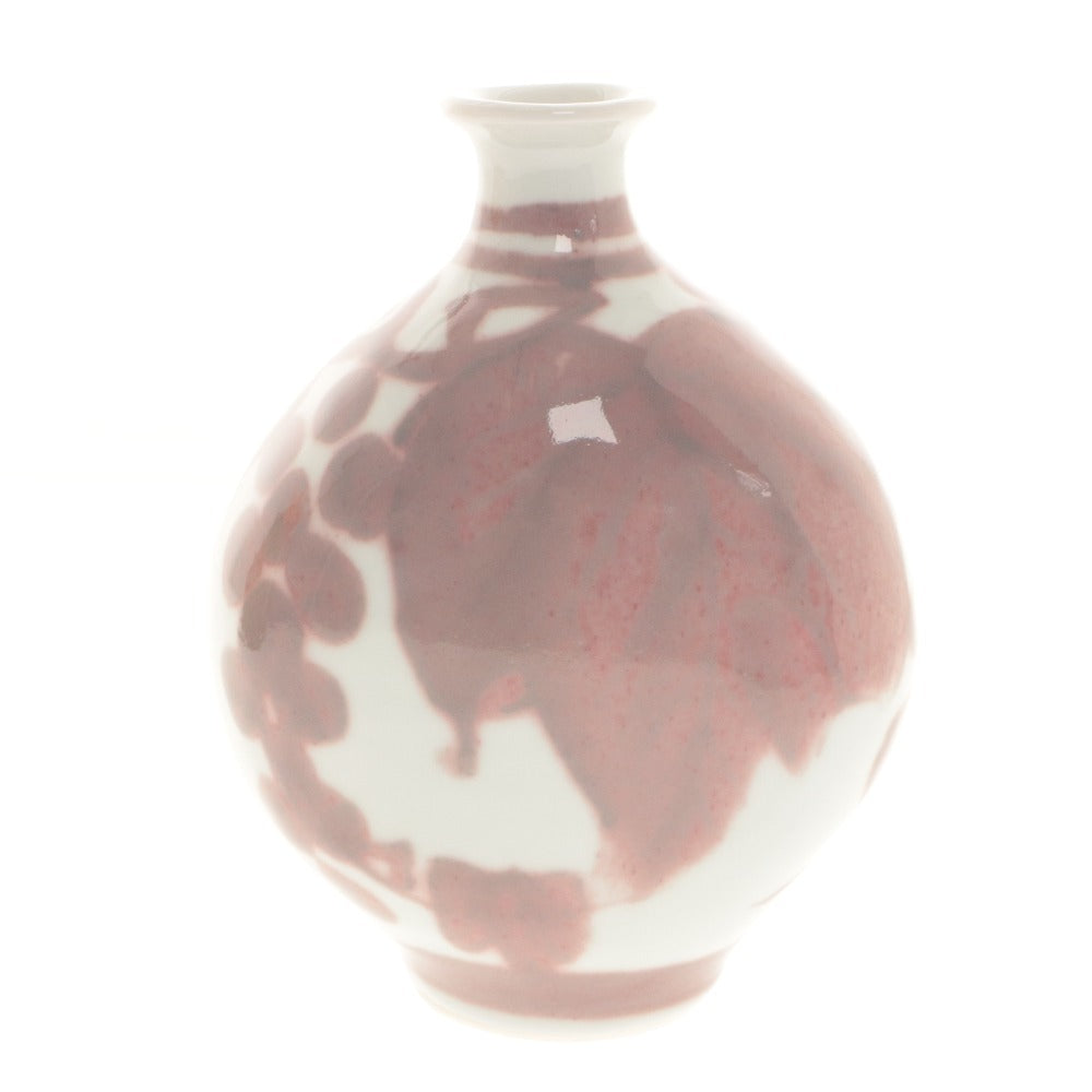 ■ 吉田隆 壺 花瓶 花器 花生 壺 フラワーベース 工芸品 オブジェ 置物 インテリア アンティーク 木箱付き